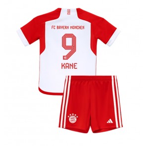 Bayern Munich Harry Kane #9 Hemmakläder Barn 2023-24 Kortärmad (+ Korta byxor)
